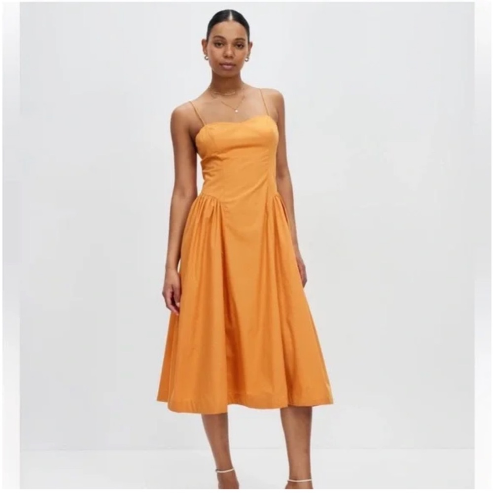 Viral Abercrombie & Fitch Dropped Waist Corset Dress